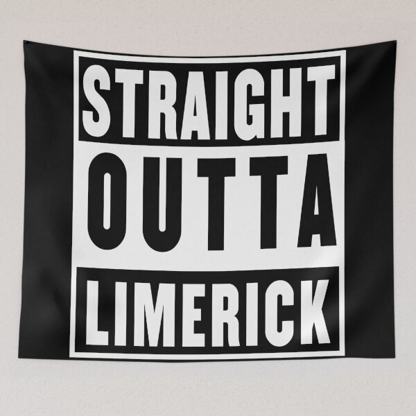 Item preview, straight outta limerick - black designed and sold by fooleproof.