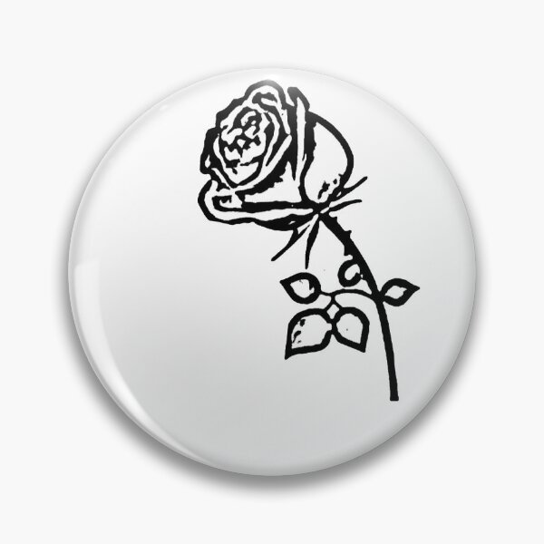 Item preview, Black and white rose designed and sold by MariiaCreation.
