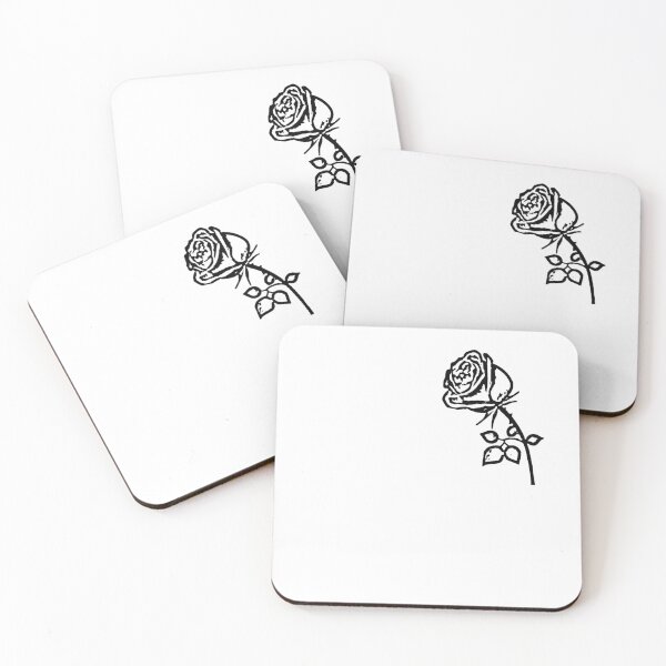 Item preview, Black and white rose designed and sold by MariiaCreation.
