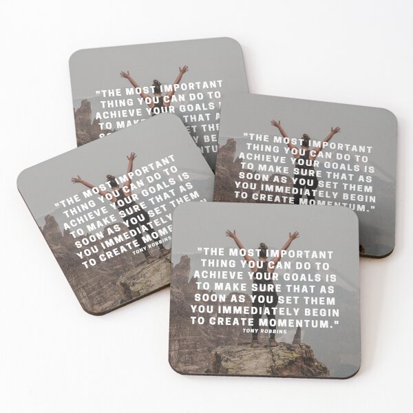 Item preview, Motivational & Inspirational Quote by Tony Robbins Art Design designed and sold by Mood4Life.