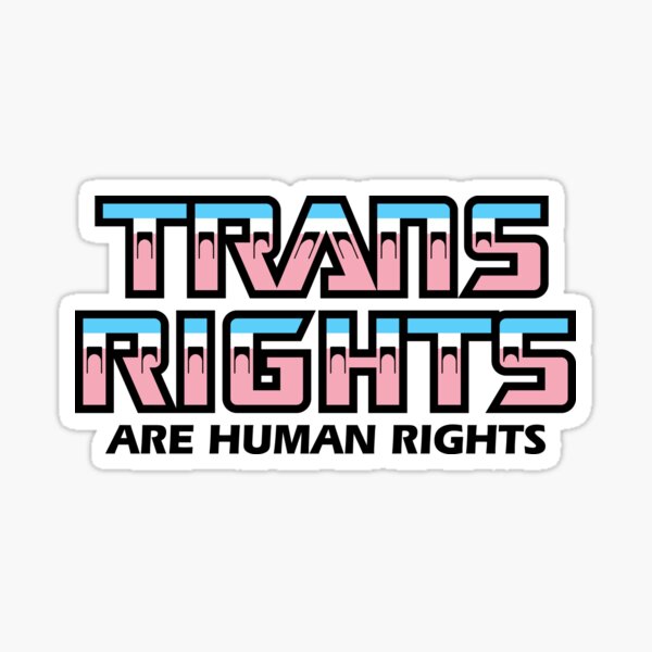 Trans Rights are Human Rights Sticker