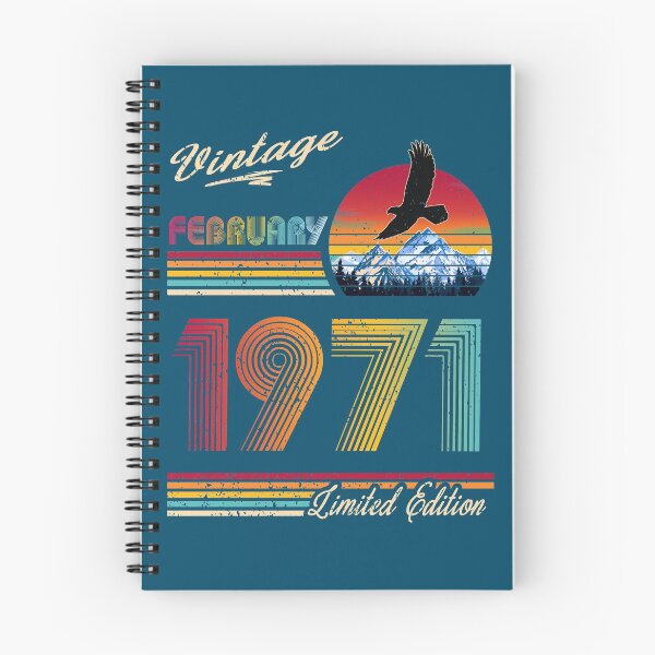 Item preview, Vintage February 1971 Birthday designed and sold by GreenSplash.