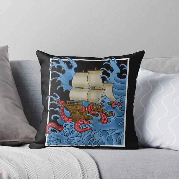 Item preview, Octopus Gift Monster Pirate Gift Sea Creature Ship Kraken designed and sold by ANABARRIOS.