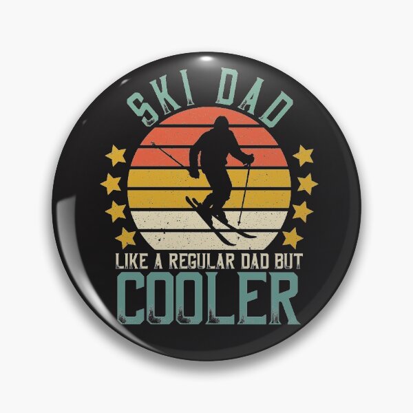 Item preview, Retro Father's Day SKI Dad Like A Regular Dad But Cooler designed and sold by DreamColor.