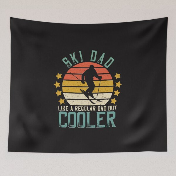 Item preview, Retro Father's Day SKI Dad Like A Regular Dad But Cooler designed and sold by DreamColor.