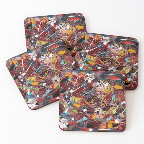 Item preview, colorful and contemporary abstract art designed and sold by Delqabel.