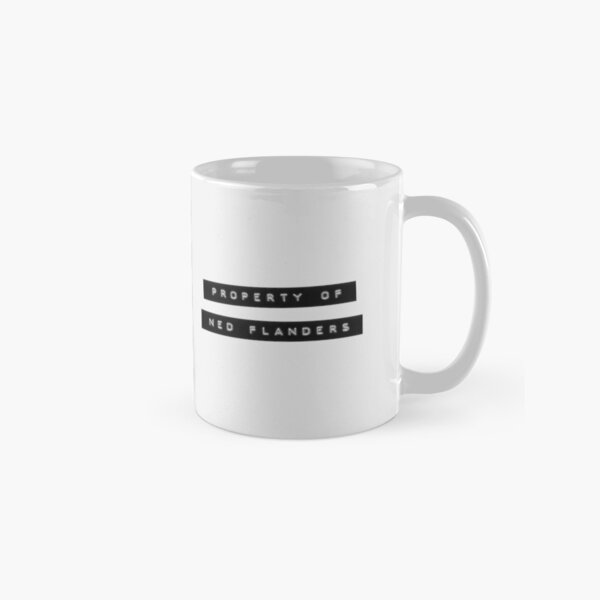 Das Simpsons Flanders Label Tasse (Standard)