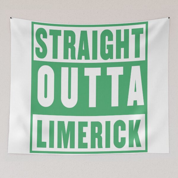 Item preview, straight outta limerick - green designed and sold by fooleproof.