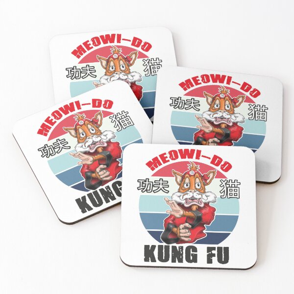 Item preview, Kungfu Cat Funny Kung fu Fighting Cat designed and sold by Status71.