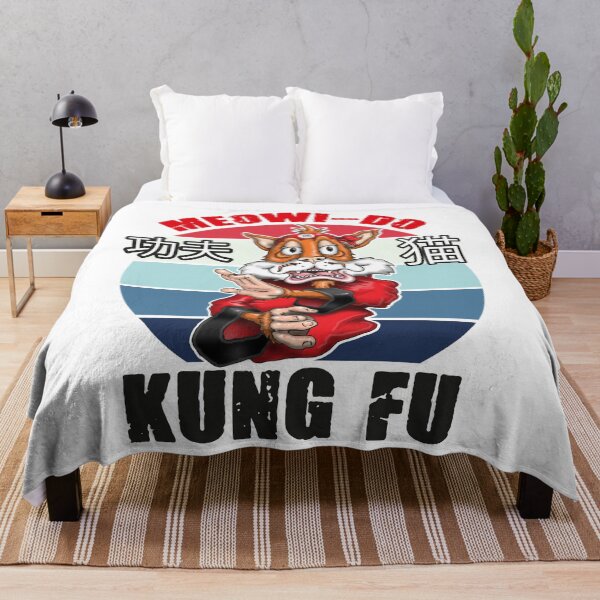 Item preview, Kungfu Cat Funny Kung fu Fighting Cat designed and sold by Status71.