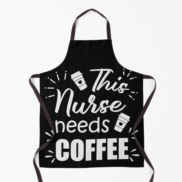 Item preview, This Nurse Needs Coffee, Nurse Drinking Coffee designed and sold by hoangthedoodler.