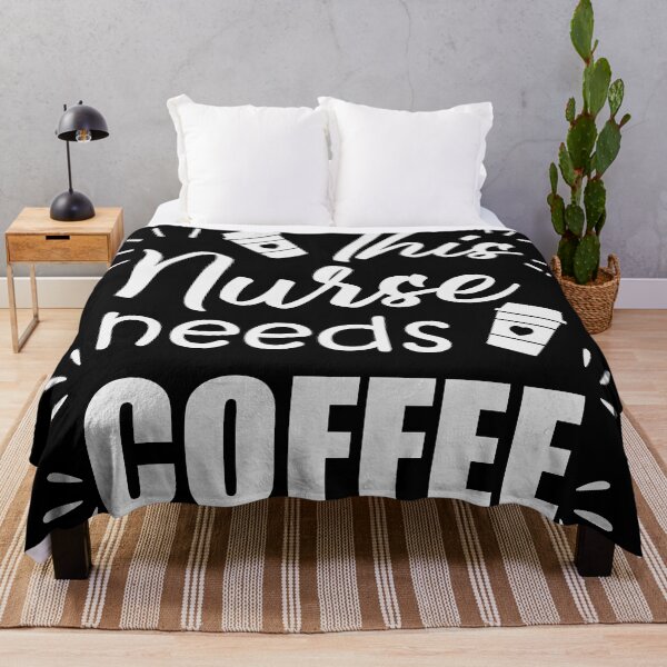 Item preview, This Nurse Needs Coffee, Nurse Drinking Coffee designed and sold by hoangthedoodler.