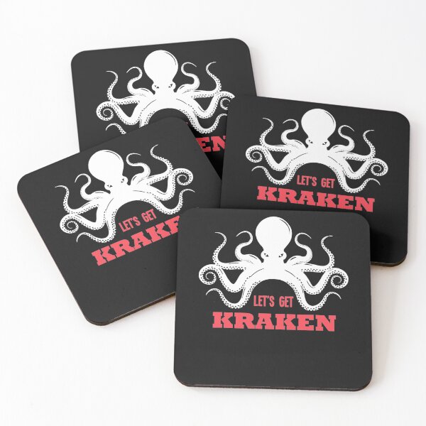 Item preview, Octopus Gift Print Retro Octopi Lets Get Kraken designed and sold by ANABARRIOS.