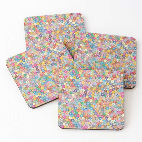 Item preview, Field of flowers pattern designed and sold by BorneowithLove.