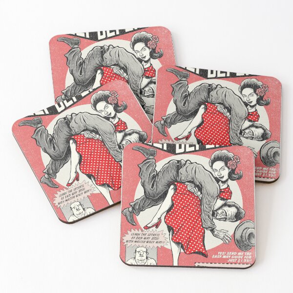 Item preview, Willy Way Ju-Jitsu (spot colour version) designed and sold by Meerkatsu.