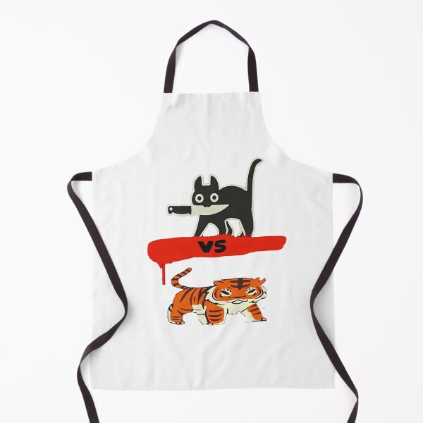 Item preview, black cat vs tiger designed and sold by joeparisien.