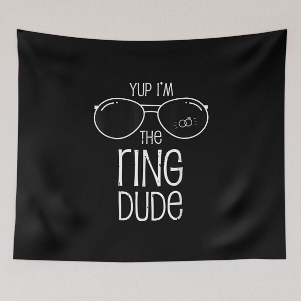 Item preview, Yup I'm The Ring Dude Funny designed and sold by Gerda668899.