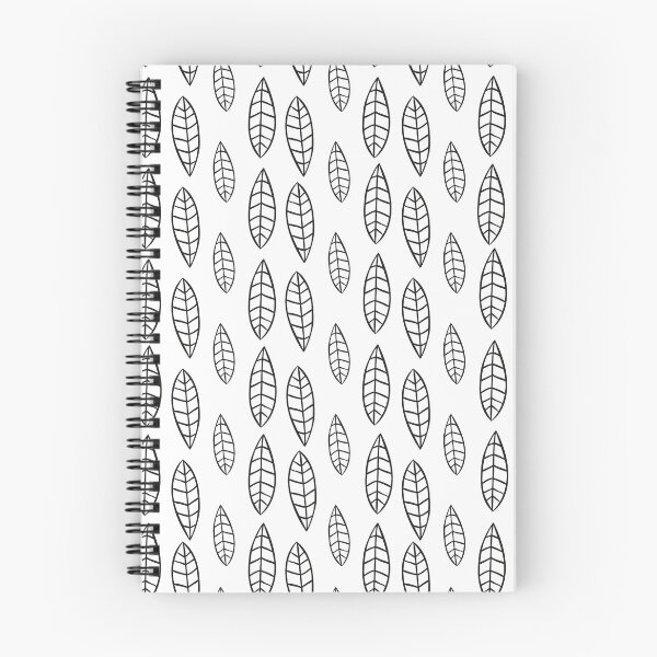 Item preview, Black and White leaf pattern designed and sold by OneCreativeLab.