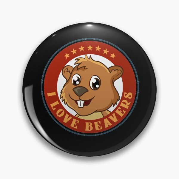 Item preview, I love beavers designed and sold by ElBeDesigns.