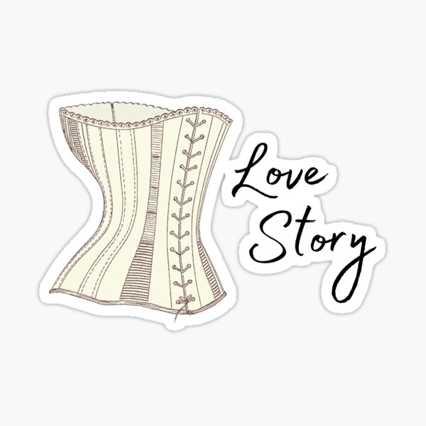 Taylor Swift Inspired Clear Love Hourglass Sticker – Rove Jewelry