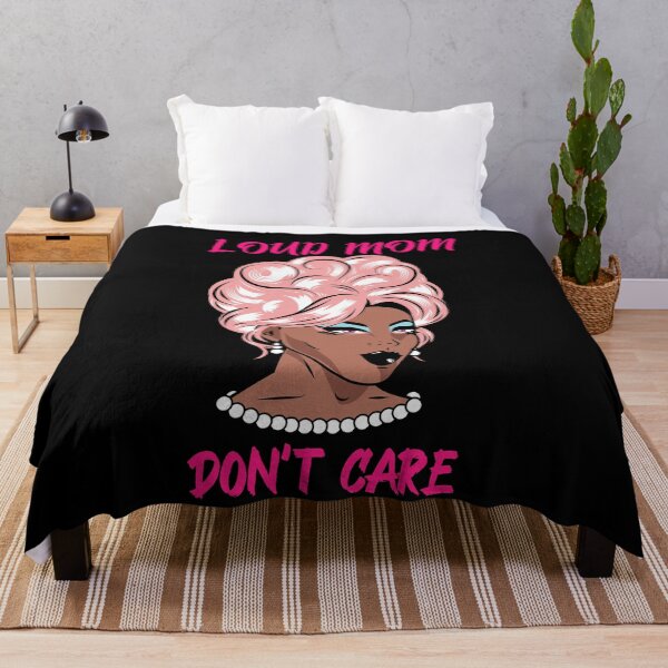 Item preview, Loud Mom, Don't Care Mother's Day  & Birthday Afro Queen Gift designed and sold by GmolahUnlimited.