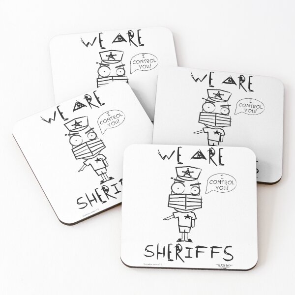 Item preview, we are sheriffs designed and sold by Lazyboysketch.