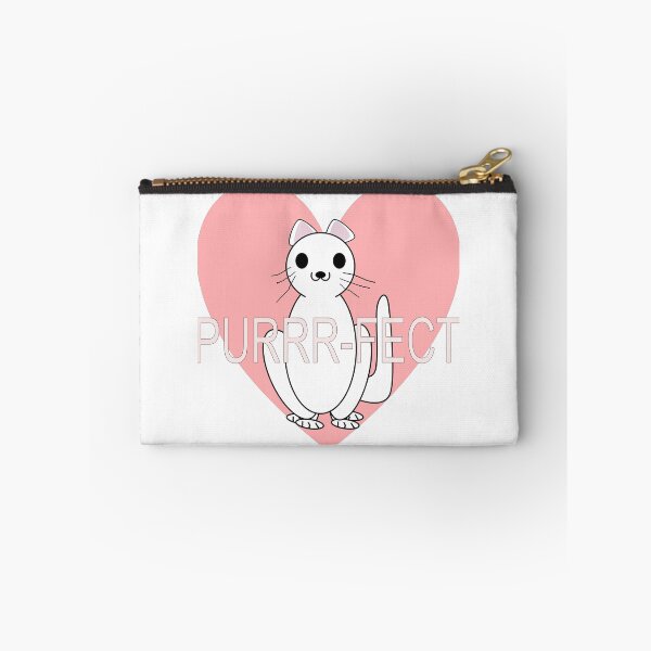 Item preview, PURRR-FECT Design with Cat, Pink heart and Pink wording designed and sold by BeYouAndTrue.