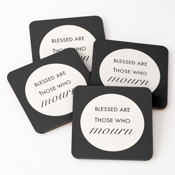 Item preview, Blessed Are Those Who Mourn - Light Colour Scheme designed and sold by PilgrimageShop.