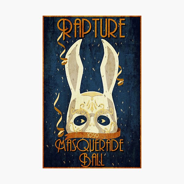 Rapture Masquerade Ball 1959 Photographic Print