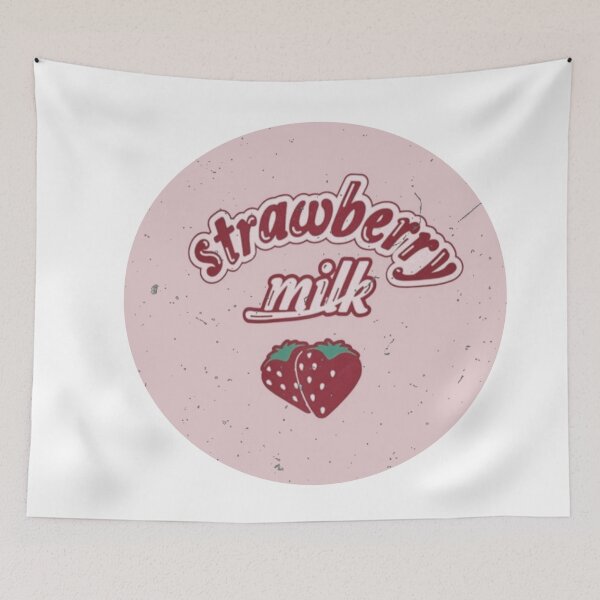 Item preview, retro strawberry milk designed and sold by maryetaa.