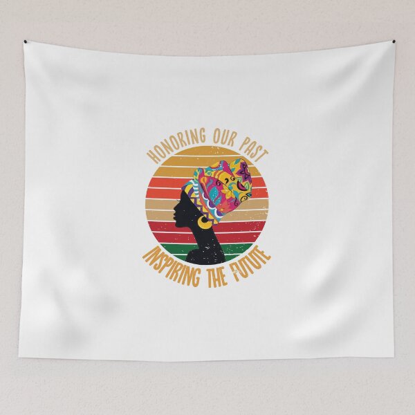 Item preview, Honoring Our Past Inspiring The Future Black History Vintage Retro  designed and sold by Realme9876.