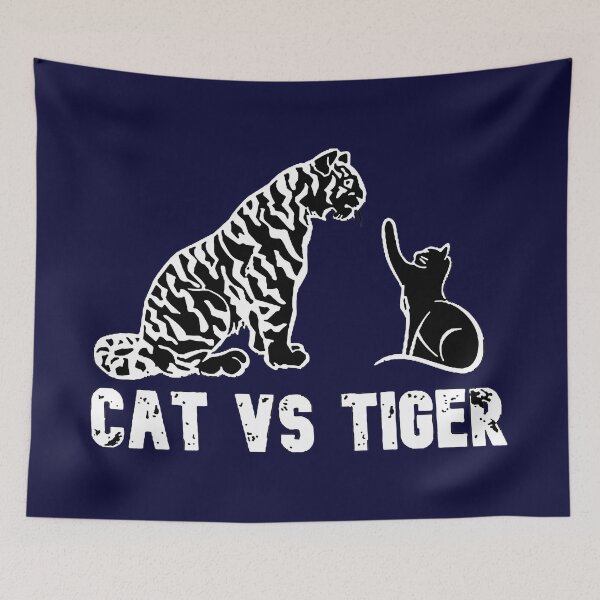 Item preview, cat and tiger drawing designed and sold by joeparisien.