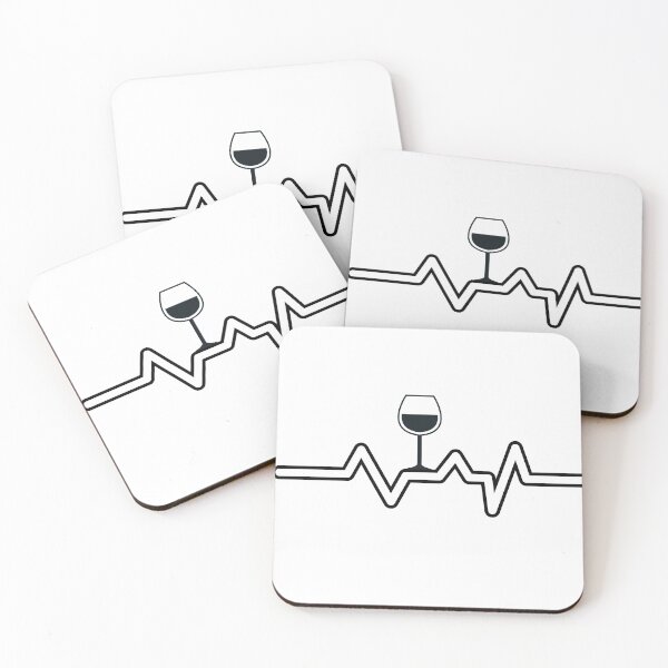 Item preview, Wine Heartbeat designed and sold by BitsndPieces.