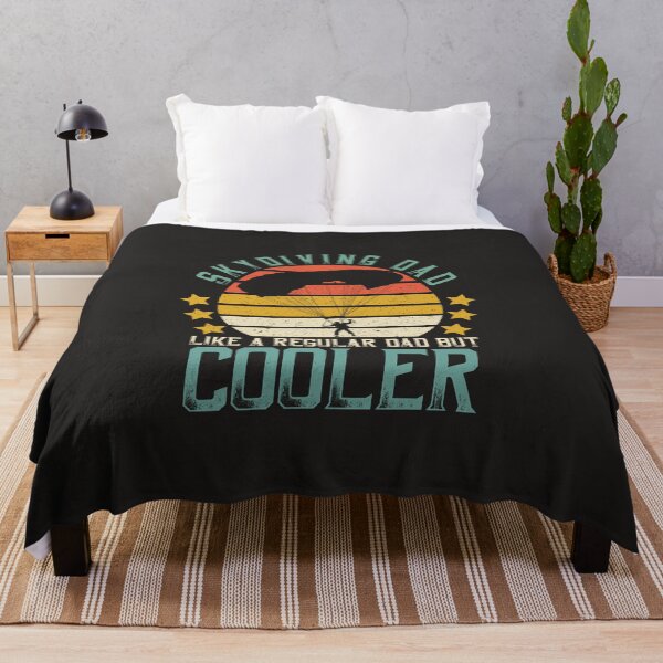 Item preview, Retro Father's Day Skydiving Dad Like A Regular Dad But Cooler designed and sold by DreamColor.