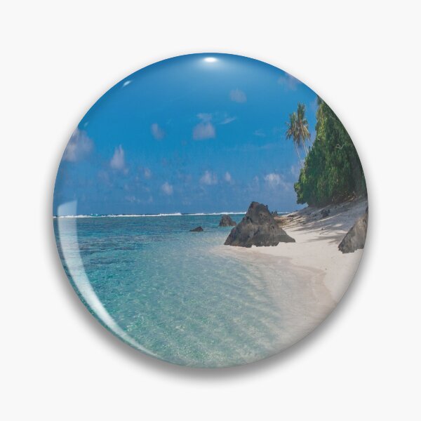 Item preview, beach and lagoon on the island of Ofu designed and sold by funniesttext.