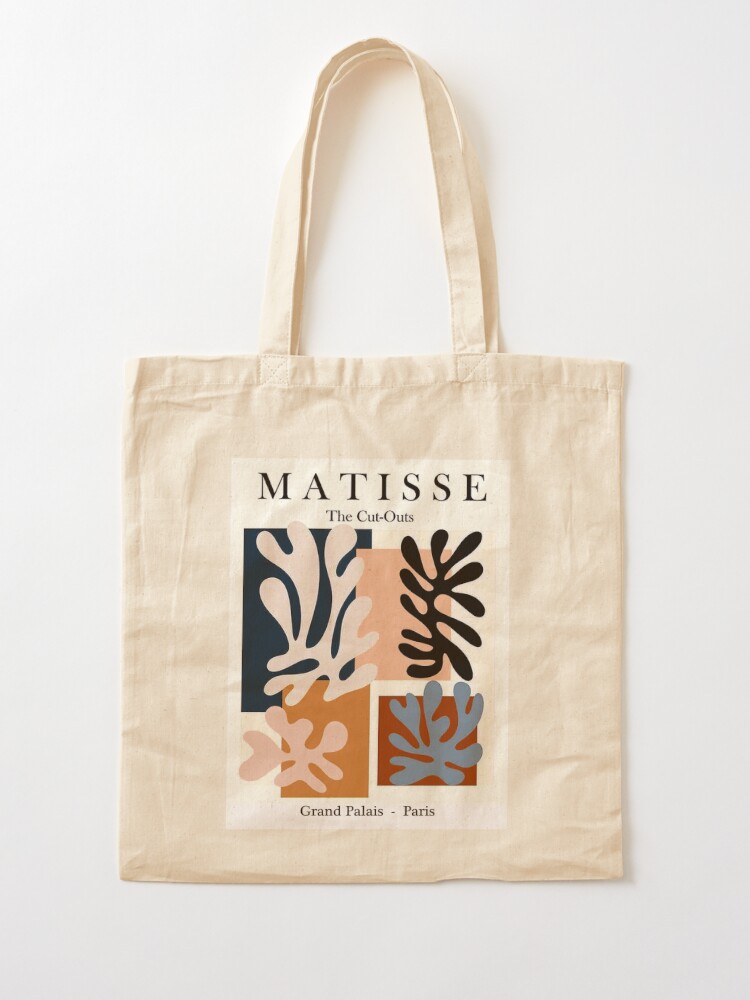 GRAND PALAIS : Vintage 1970 Matisse La Chevelure Exhibit Advertising Print Tote  Bag for Sale by posterbobs