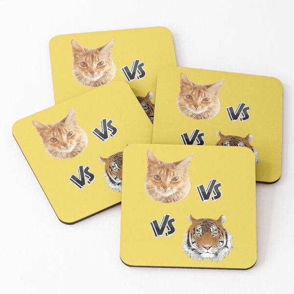 Item preview, cat vs tigar designed and sold by joeparisien.
