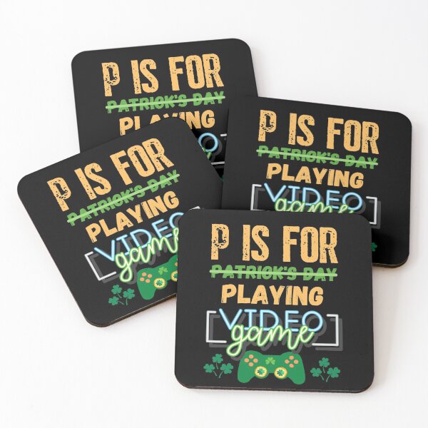Item preview, P Is For Playing Video Games designed and sold by ReichBourne.
