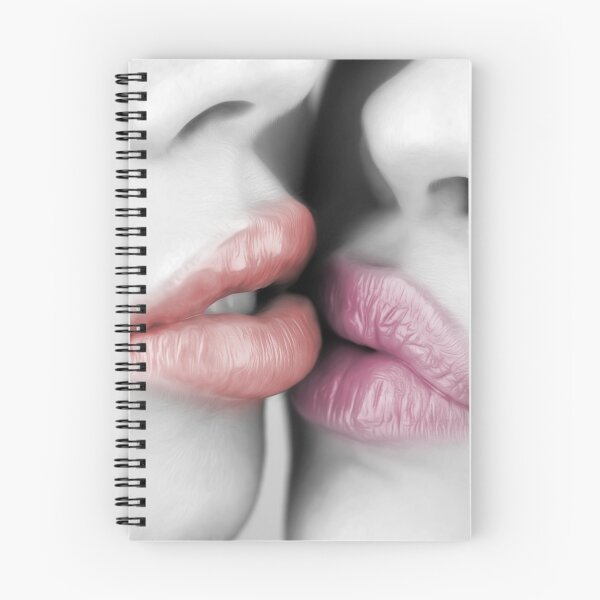 Item preview, Beautiful Luscious Lips Kissing - Colored Lips Painting designed and sold by BrianSmith84.