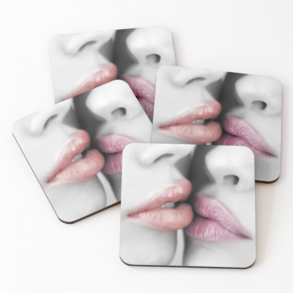 Item preview, Beautiful Luscious Lips Kissing - Colored Lips Painting designed and sold by BrianSmith84.