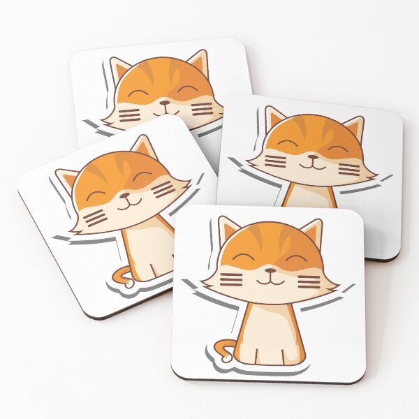 Item preview, Cute Happy Cat designed and sold by CreativeSpace99.