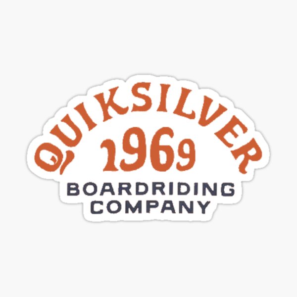 1969 La société QS Boardriding Co. Sticker
