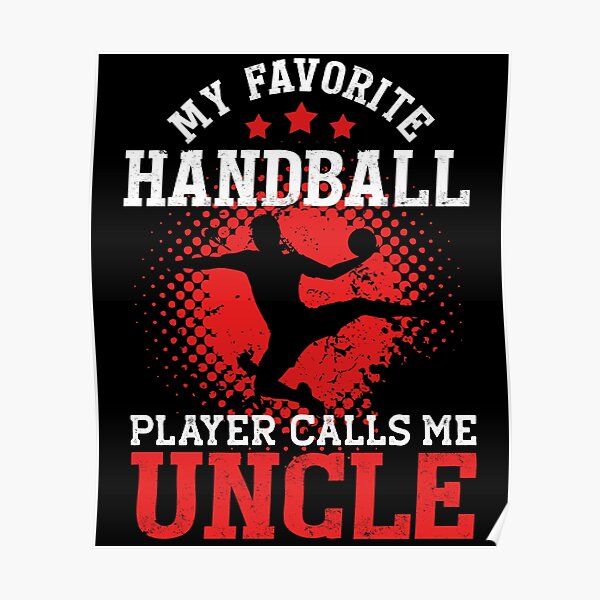 Handball Humor Posters Redbubble