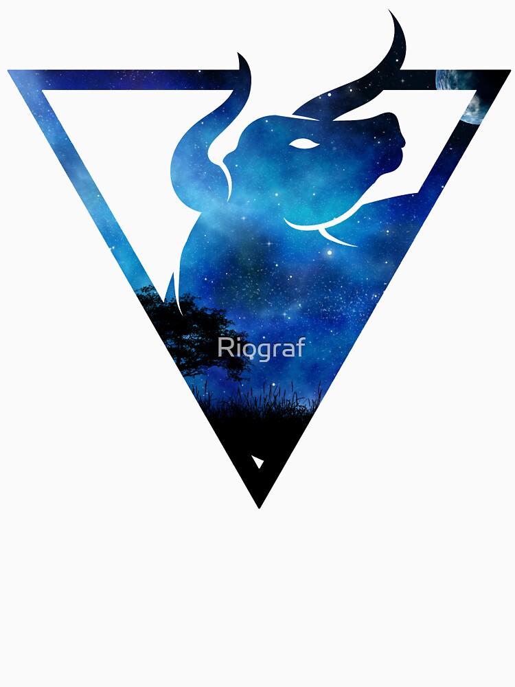 Imagen 7 de 7, Camiseta clásica con la obra Tauro, diseñada y vendida por Riograf.