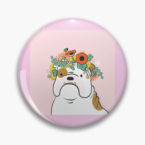 Item preview, doggy with fllowers designed and sold by Andris019.