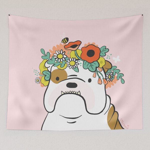 Item preview, doggy with fllowers designed and sold by Andris019.