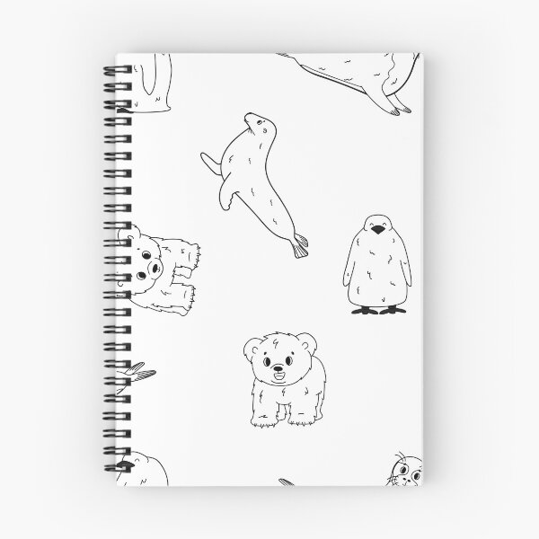 Item preview, Penguin, king penguin chick, fur seal, polar bear cub, small Common seal designed and sold by essskina.