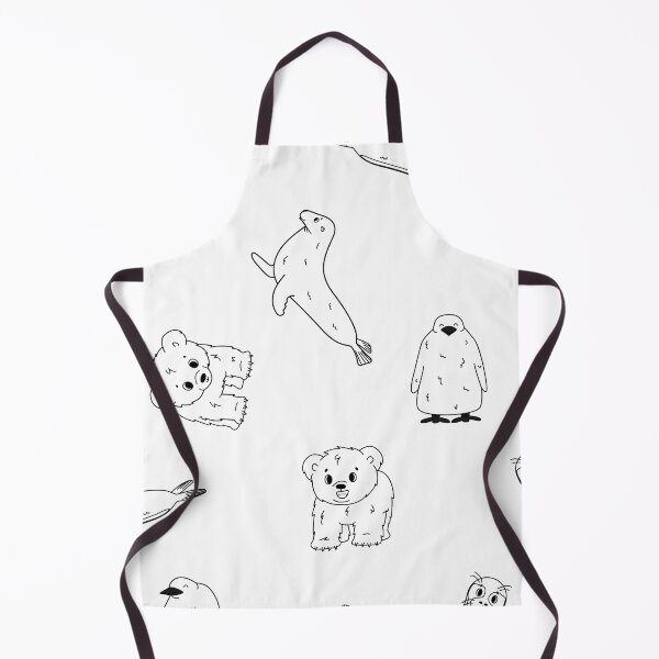 Item preview, Penguin, king penguin chick, fur seal, polar bear cub, small Common seal designed and sold by essskina.
