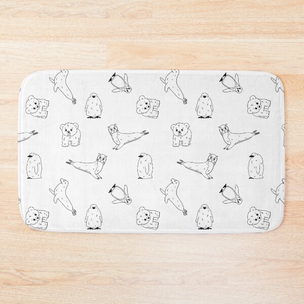Item preview, Penguin, king penguin chick, fur seal, polar bear cub, small Common seal designed and sold by essskina.