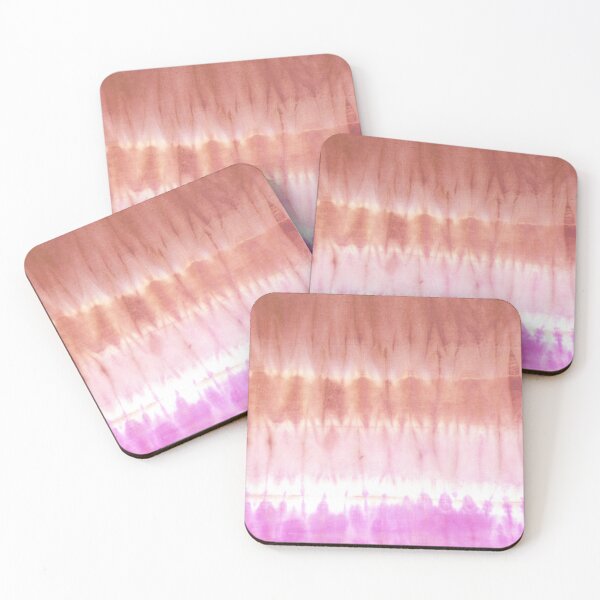 Artikelvorschau, Orange and pink Ombre Tie-Dye Stripes entworfen und verkauft von Carolina Diaz.
